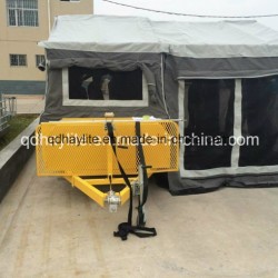 Outdoor Australia Tent Galvanized Camper Trailer