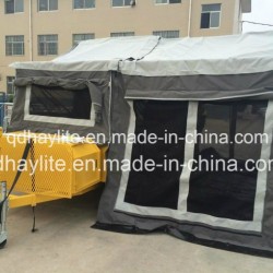 7FT*6FT Outdoor Australia Camper Trailer Caravan Trailer with Tent