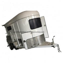 Chinese Manufacturer 2 Horse Trailer Straight Load with Adr Standard