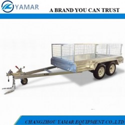 Tandem Axle Cargo Trailer with Cage