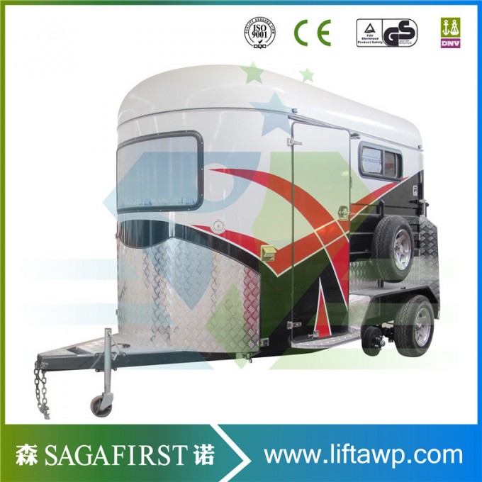 Australian Standard 4 Horse Angle Load Horse Trailer Image1