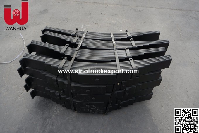 China Trailer Spare Parts 16mm Thickness 90mm Width Trailer Leaf Springs (8-12 Pecs) Image1