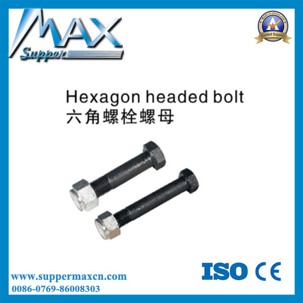 Suspension Truck/Trailer/Semitrailer Parts China OEM Hexagon Headed Bolt Image1