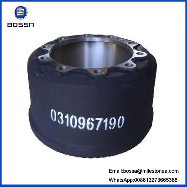 Heavy Duty Semi Trailer BPW Truck Brake Drums 0310967190 Image1