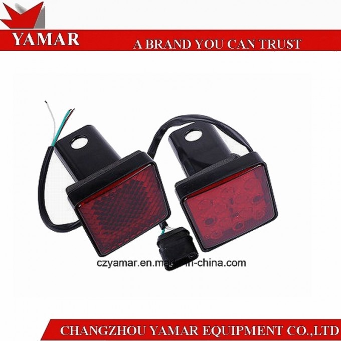 DOT Approved Trailer Hitch Cover with Brake Light Image1