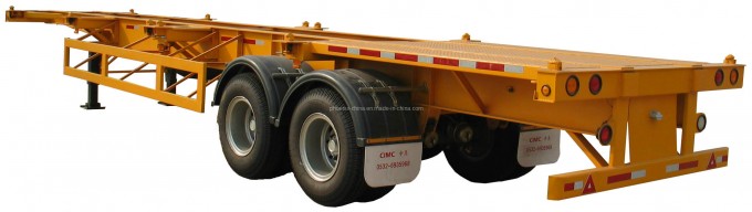 40feet Skeletal Container Semi Trailer 2 Axles Image1