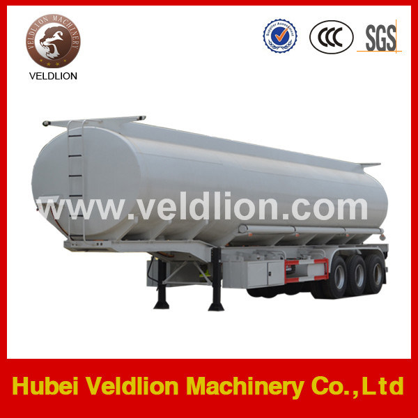 China Fuel/Oil Tank Semi Trailer 3 Axle with Leaf Spring Suspension Image1