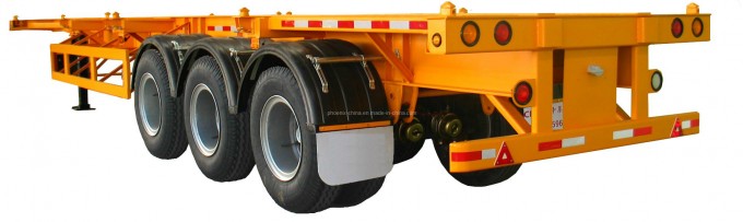40feet Skeletal Container Semi Trailer 3 Axles Image1