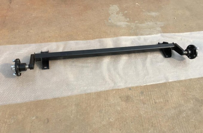 1t Boat Trailer Torsion Axle with Rubber Material Image1
