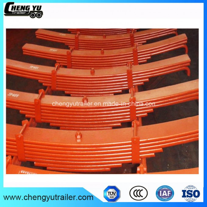 China Manufacturer Truck Trailer Suspension Parts Steel Leaf Spring Image1