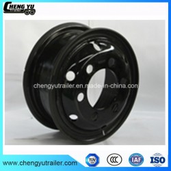 Light Truck Trailer Steel Wheel Rims 6.5-20 for Tyre Size 8.25-20