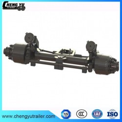 Semi Trailer Lowloader Tank Trailer Axle with Lift Air Suspension