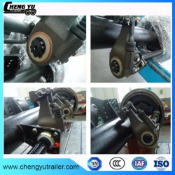Europe Type Axle 12t 14t for Truck Trailer with Auto Slack Adjuster