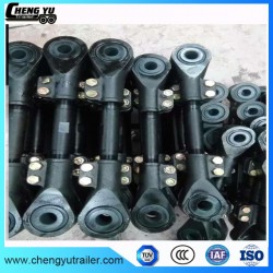 Torque Arm 2 Axles 16t Fuwa Type Semi Trailer Mechanical Suspension