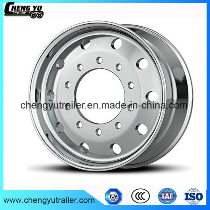 Chinese Wholesale Tank Trailer Alloy Wheel Rims 22.5 X 9.00, 22.5X 8.25, 11.75X22.5 Image1