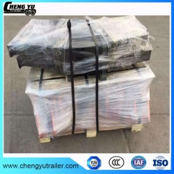 German Type BPW Leaf Spring Suspension for 3 Axle Semi Trailer