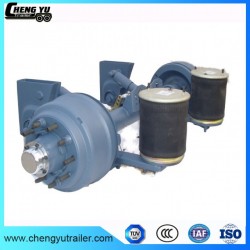 China Heavy Duty Semi Trailer 12t 14t Fuwa Axle for Sale