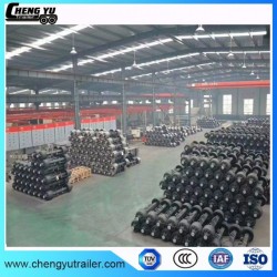 16t American Type Axle with Lift Air Suspension for Semi Trailer