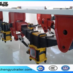 Heavy Duty 3*13000kg Capacity Semi Trailer Mechanical Suspension