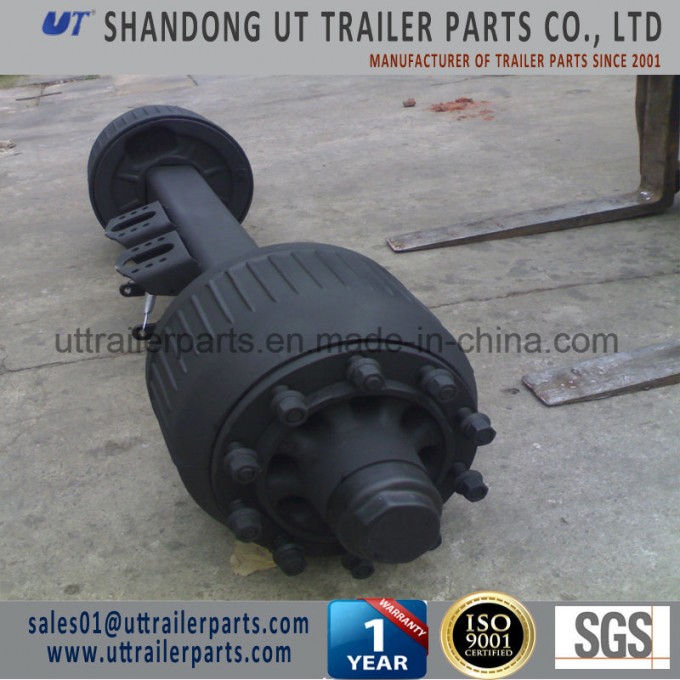 13t German Type Semi Trailer Spare Parts Axles Image1