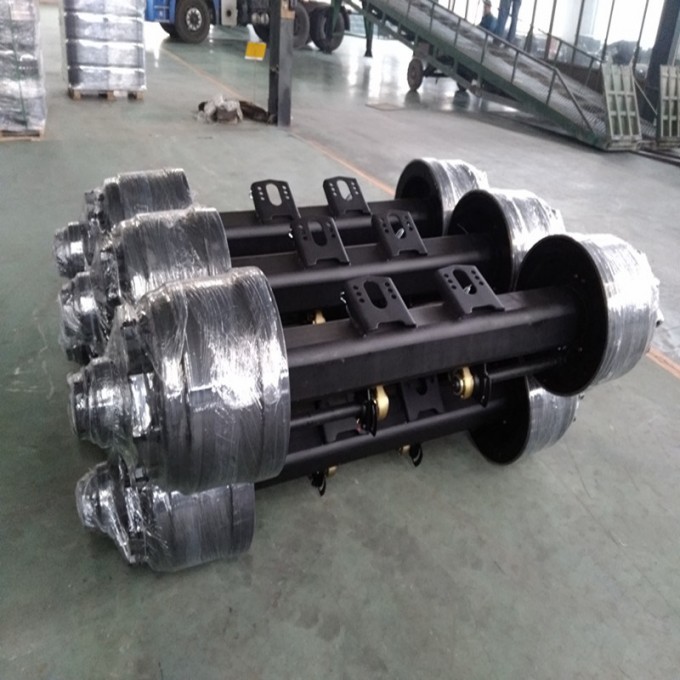 10 Bolts 13t Semi Trailer Tandem Axle Image1