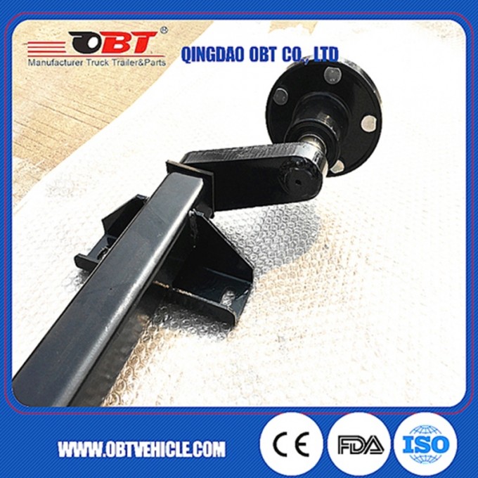 1800 Kg Rubber Torsion Axle for Travel Trailer Image1