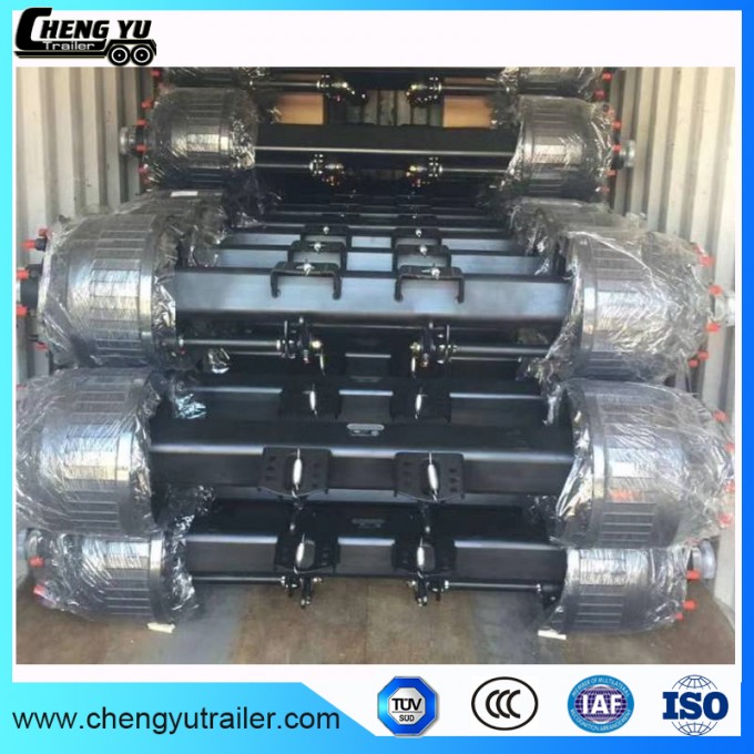 12t Double Wheel Trailer Axle for Chengyu Trailer Image1