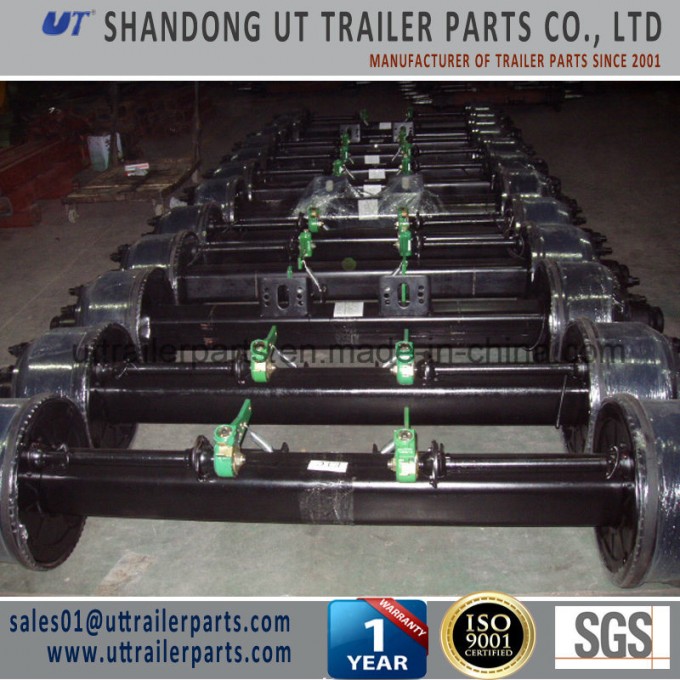16t German Design Semi Trailer Spare Parts Axles Image1