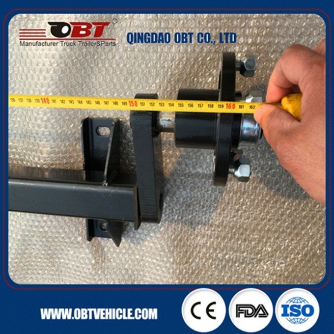 1500 Kg Travel Trailer Axle with or Without Brake Image1