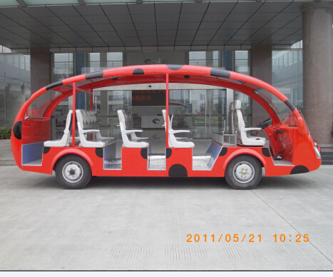 Cheap Price Battery Powered Electric Sightseeing Bus Made in China Image1