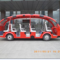Cheap Price Battery Powered Electric Sightseeing Bus Made in China