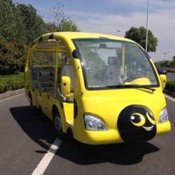 Best Price 23 Seats Electric Tourist Shuttle Bus for Sale