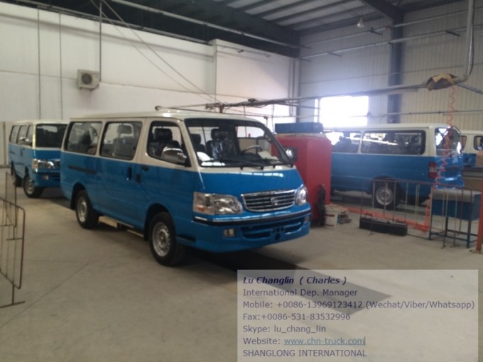 13-15 Seats Minibus Passenger Bus for Africa Image1