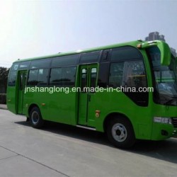 7.5 Meters Double Doors 29 Seats City Bus with Cummins Engine (front)