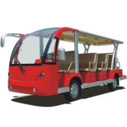 Electric Zoo Shuttle Bus, 14 Seats, Eg6158k