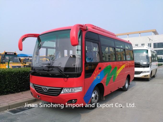 Hot Sale Shaolin 15-24 Seats 6meters Length City Bus Image1