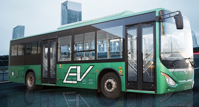 Changan Full Electric Bus 10.5m City Bus 30-40 Seats Price of New Bus Image1
