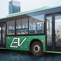 Changan Full Electric Bus 10.5m City Bus 30-40 Seats Price of New Bus