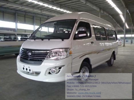 Mini Bus Passenger Bus 15 Seats Diesel / Gasoline Engine Image1