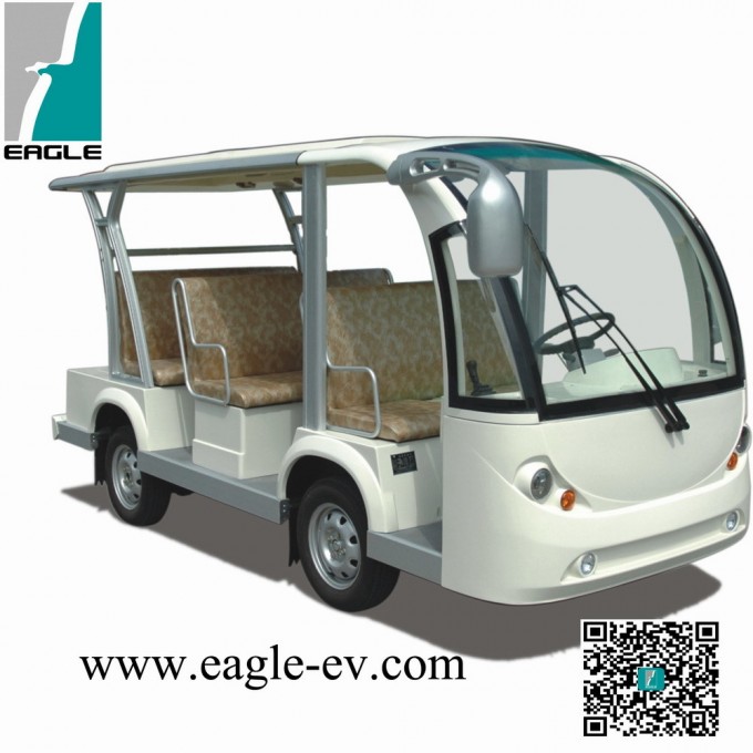 Electric Sightseeing Bus, CE Approved New Condition Cheap 8 Seats Image1