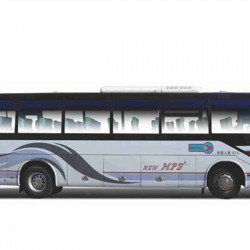 Rhd LHD Long Distance Tour Bus 12m 55 Seats