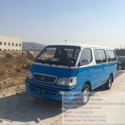 15 Seats Gasoline High Roof Minibus for Sale