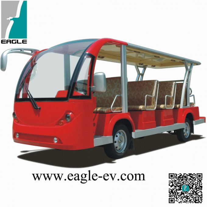 Electric Sightseeing Bus, Ce Approved Brand New, Cheap 14 Seats Image1