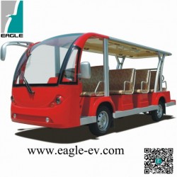Electric Sightseeing Bus, Ce Approved Brand New, Cheap 14 Seats