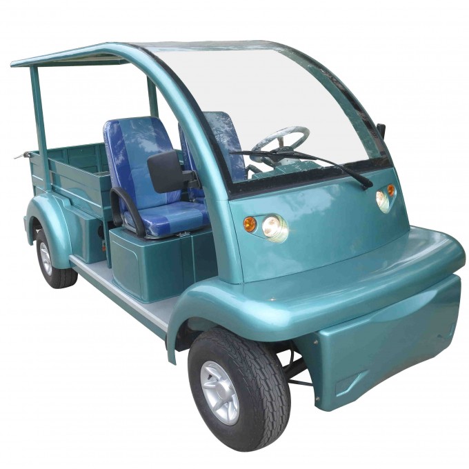 Electric Car with Cargo Box for Hotel, People Mover Image1