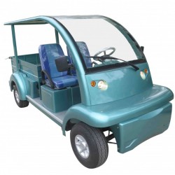 Electric Car with Cargo Box for Hotel, People Mover