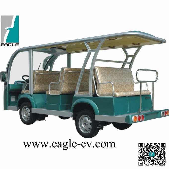 Electric Shuttle Bus, Electric Minibus, CE Approved New Condition Cheap 11 Seats Image1