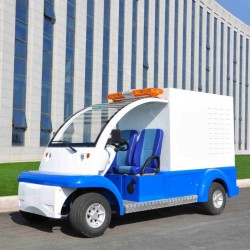 Electric Garbage Trunk, Cleaning Car with Water Tank