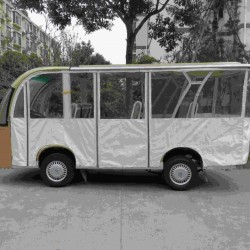 Eight Seat Electric Shuttle Bus Passenger Carrier