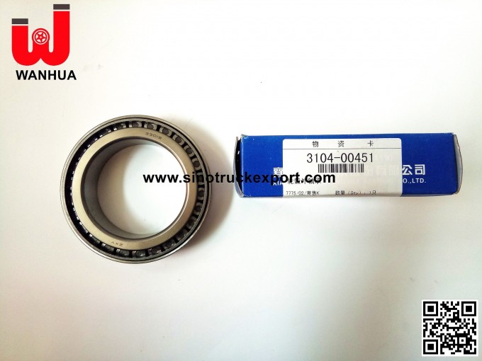 China Yutong Bus Spare Parts 3104-00451 Wheel Hub Outer Bearing Image1